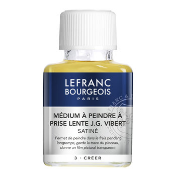 LEFRANC BOURGEOIS Additif Medium A Peindre Prise Lente Vibert Flacon 75Ml