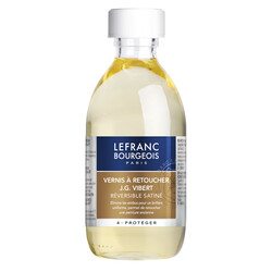 LEFRANC BOURGEOIS Additif Vernis Satine A Retoucher Vibert Flacon 250Ml