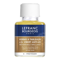 LEFRANC BOURGEOIS Additif Vernis Brillant A Tableau Vibert Flacon 75Ml