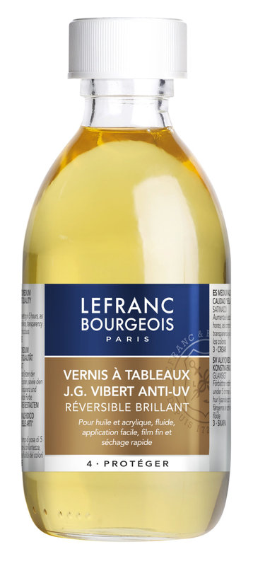 LEFRANC BOURGEOIS Additif vernis tableau Vibert flacon 250ml