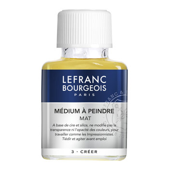 LEFRANC BOURGEOIS Additif medium à peindre mat flacon 75 ml