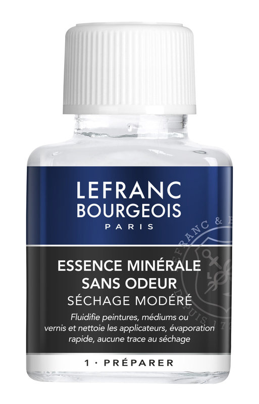 LEFRANC BOURGEOIS Additif essence minérale sans odeur 75ml