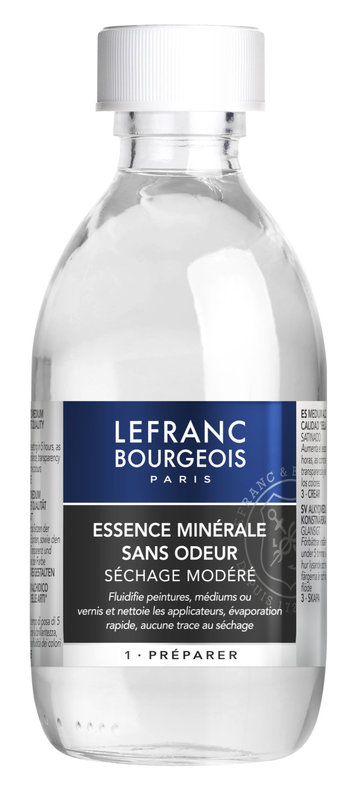 LEFRANC BOURGEOIS Additif essence de pétrole sans odeur flacon 250 ml