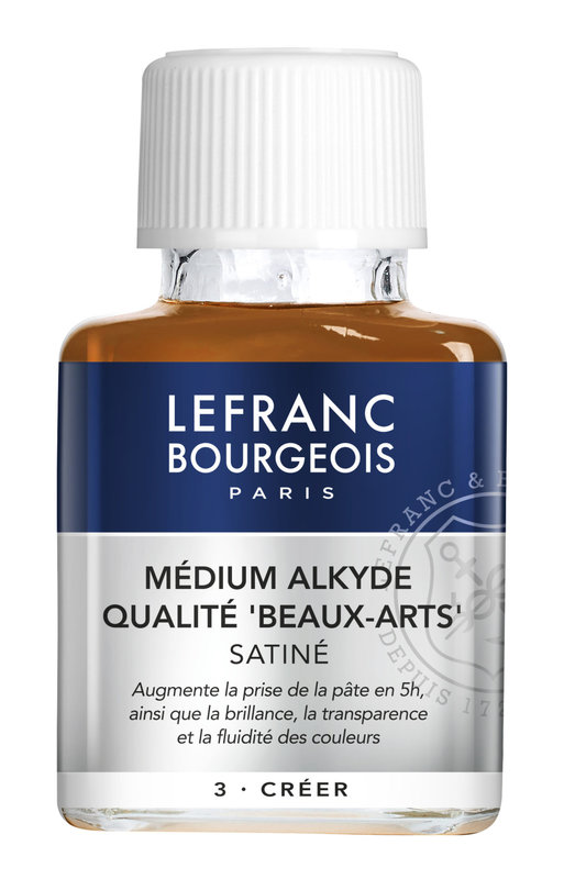 LEFRANC BOURGEOIS Additif medium alkyde flacon 75ml