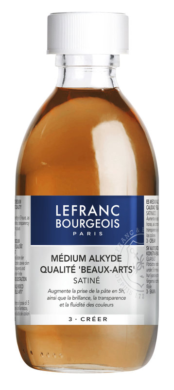 LEFRANC BOURGEOIS Additif medium alkyde flacon 250ml