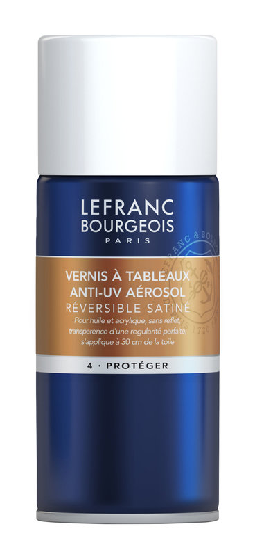 LEFRANC BOURGEOIS Vernis satin aérosol 150ml