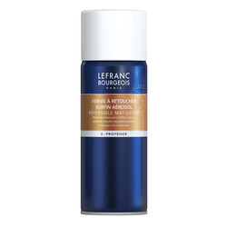 LEFRANC BOURGEOIS Additif Vernis Satine A Retoucher Surfin Aerosol 400Ml