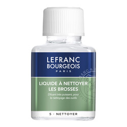 LEFRANC BOURGEOIS Additif liquide à nettoyer les brosses 75 ml