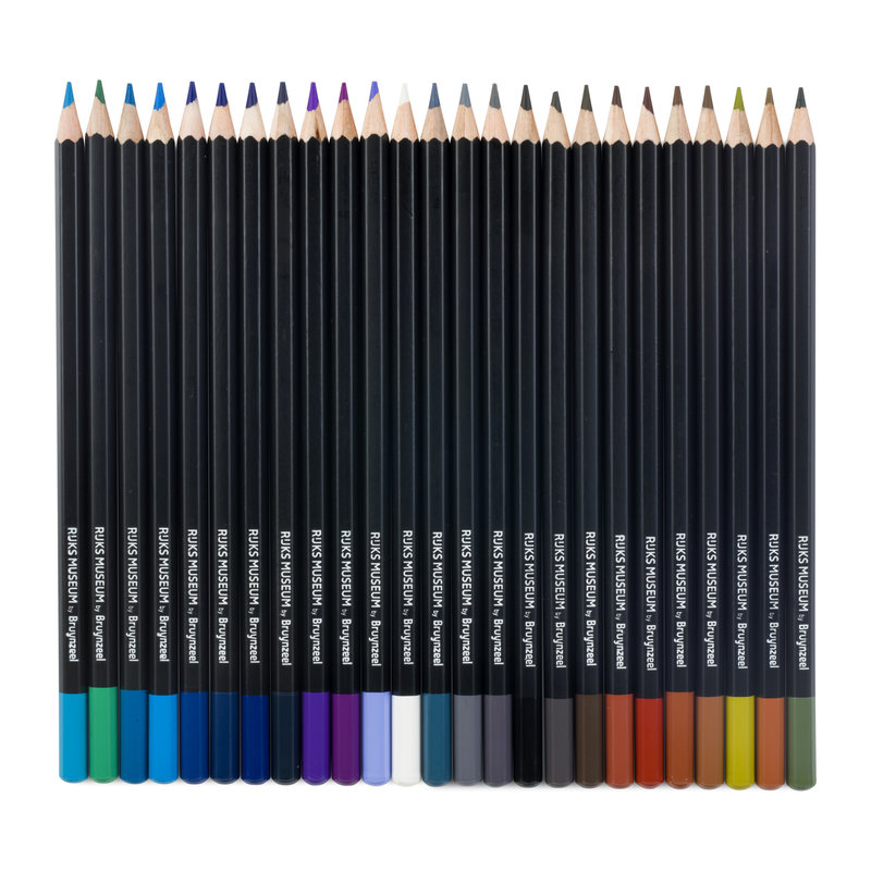 Crayons de couleur Polychromos, boîte métal de 12 pièces