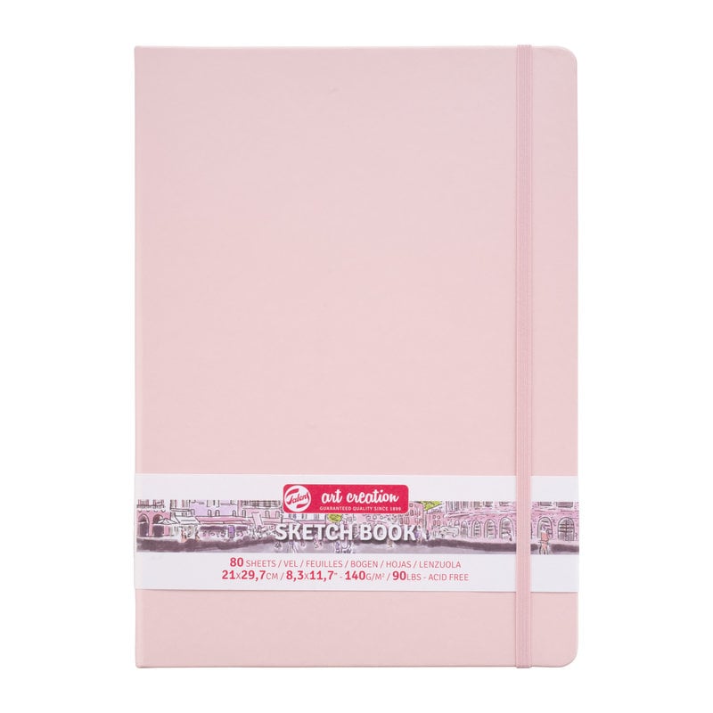 TALENSARTCREATION Sketchbook Pastel 21x30cm 140g 80 sheets Light Pink