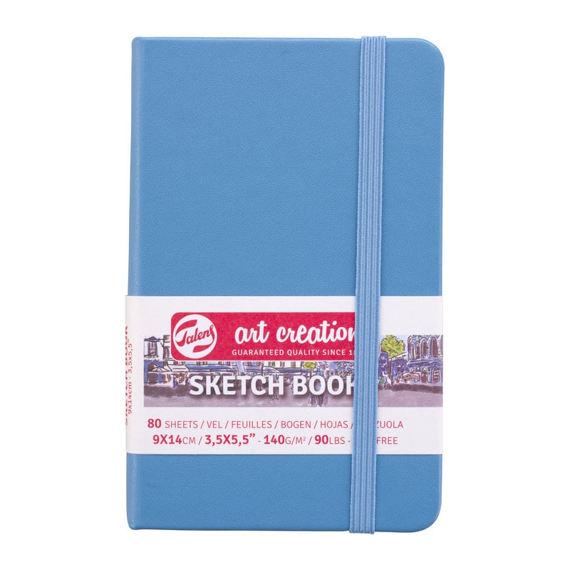 TALENSARTCREATION Sketchbook Pastel 9x14cm 140g 80 sheets Blue lake