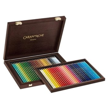 CARAN D'ACHE SUPRACOLOR® Soft Aquarelle Coffret Bois de 60 crayons de couleurs