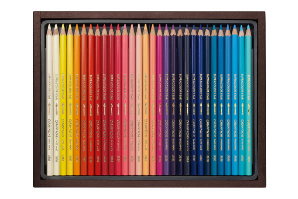 Coffret cadeau 60 crayons de couleur Supracolor Carand'Ache – L'Art du  Papier Paris