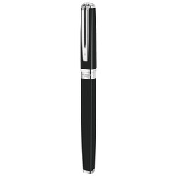 WATERMAN Stylo Roller Exception Slim Noir Laqué ST - M
