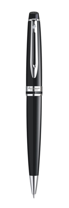 WATERMAN Expert Black Lacquer Ballpoint pen CT