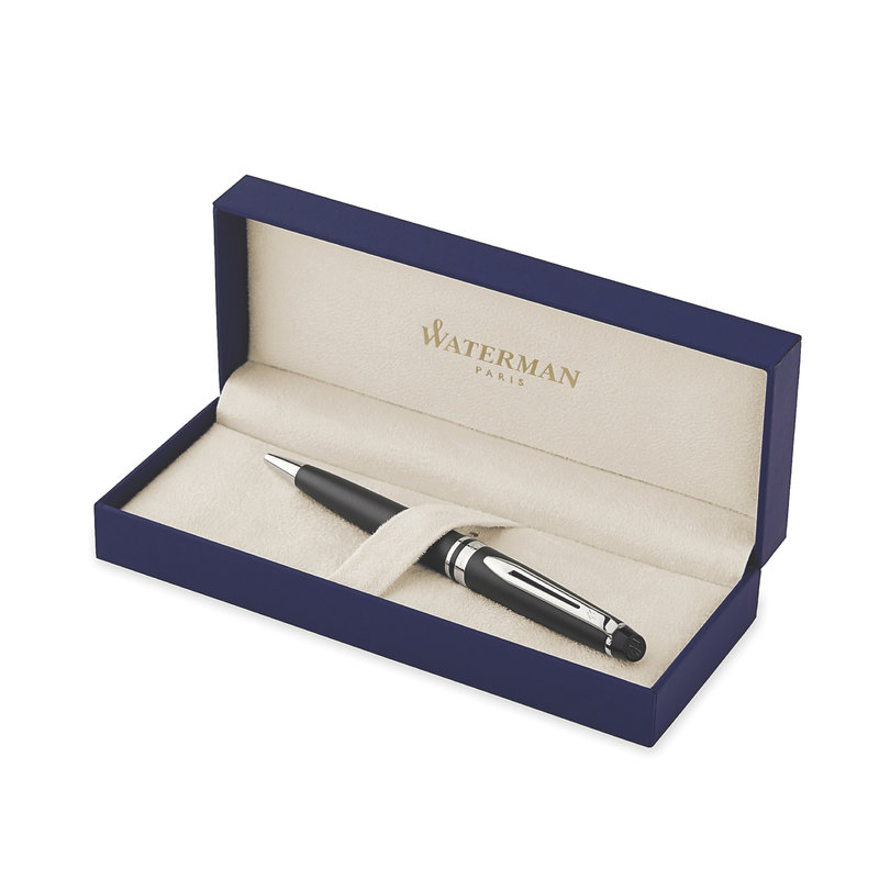 WATERMAN Stylo Bille Expert Mat Noir