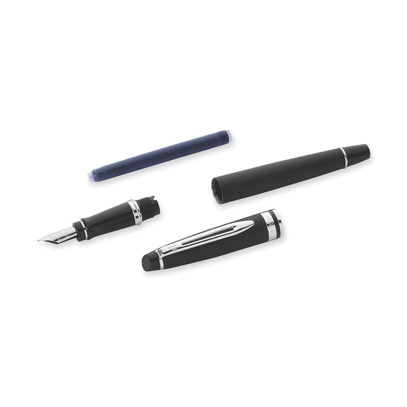 WATERMAN Expert  Mat Noir Ct Plume  M