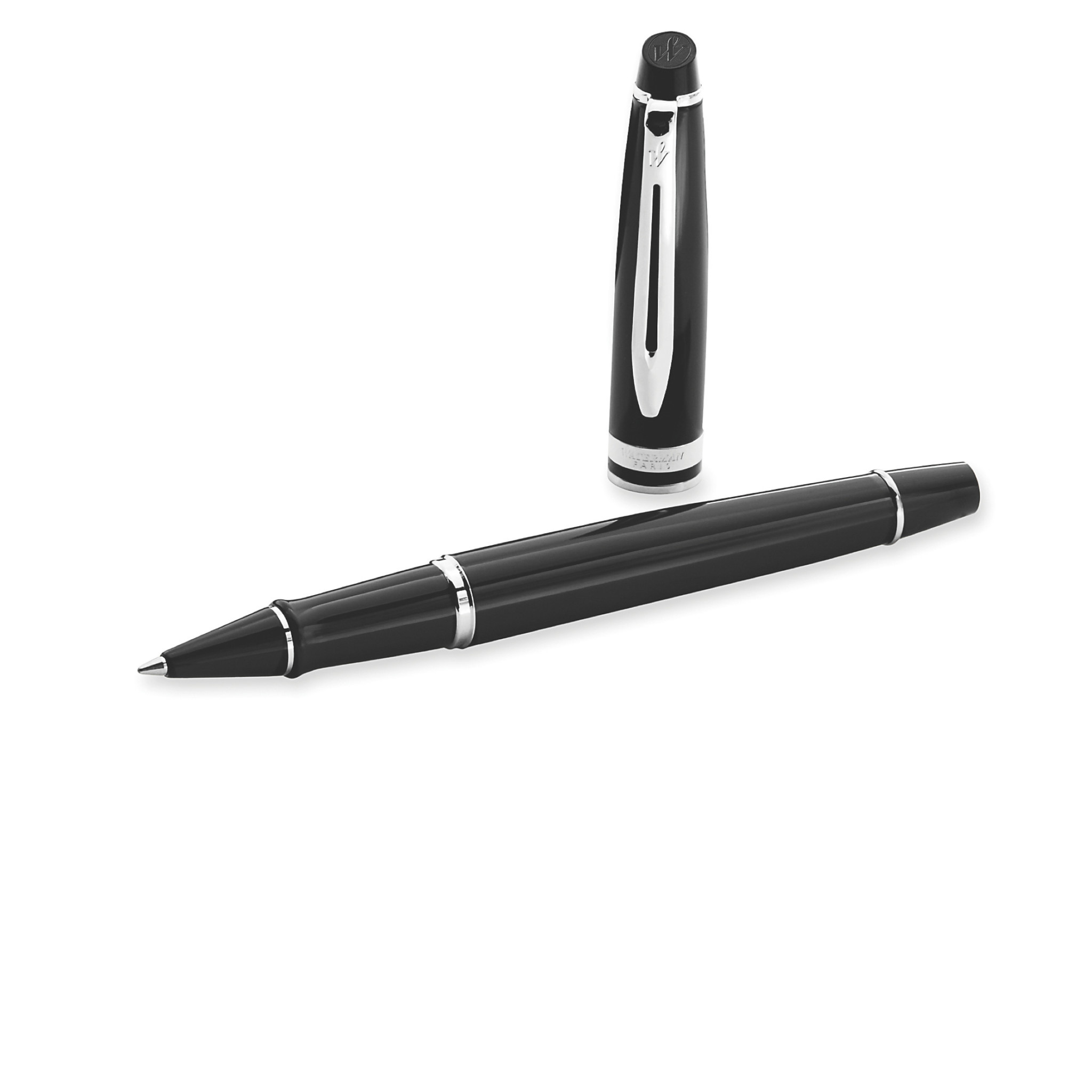 WATERMAN Stylo Roller Expert Laque Noire