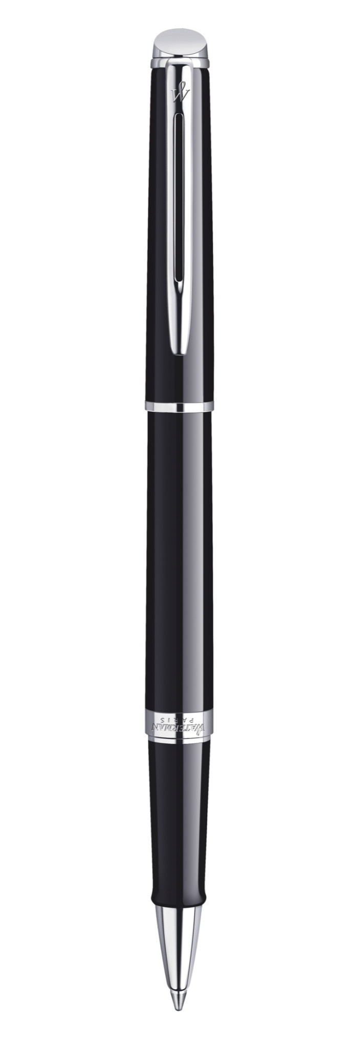 WATERMAN Stylo Roller Hémisphère Laque Noire Ct