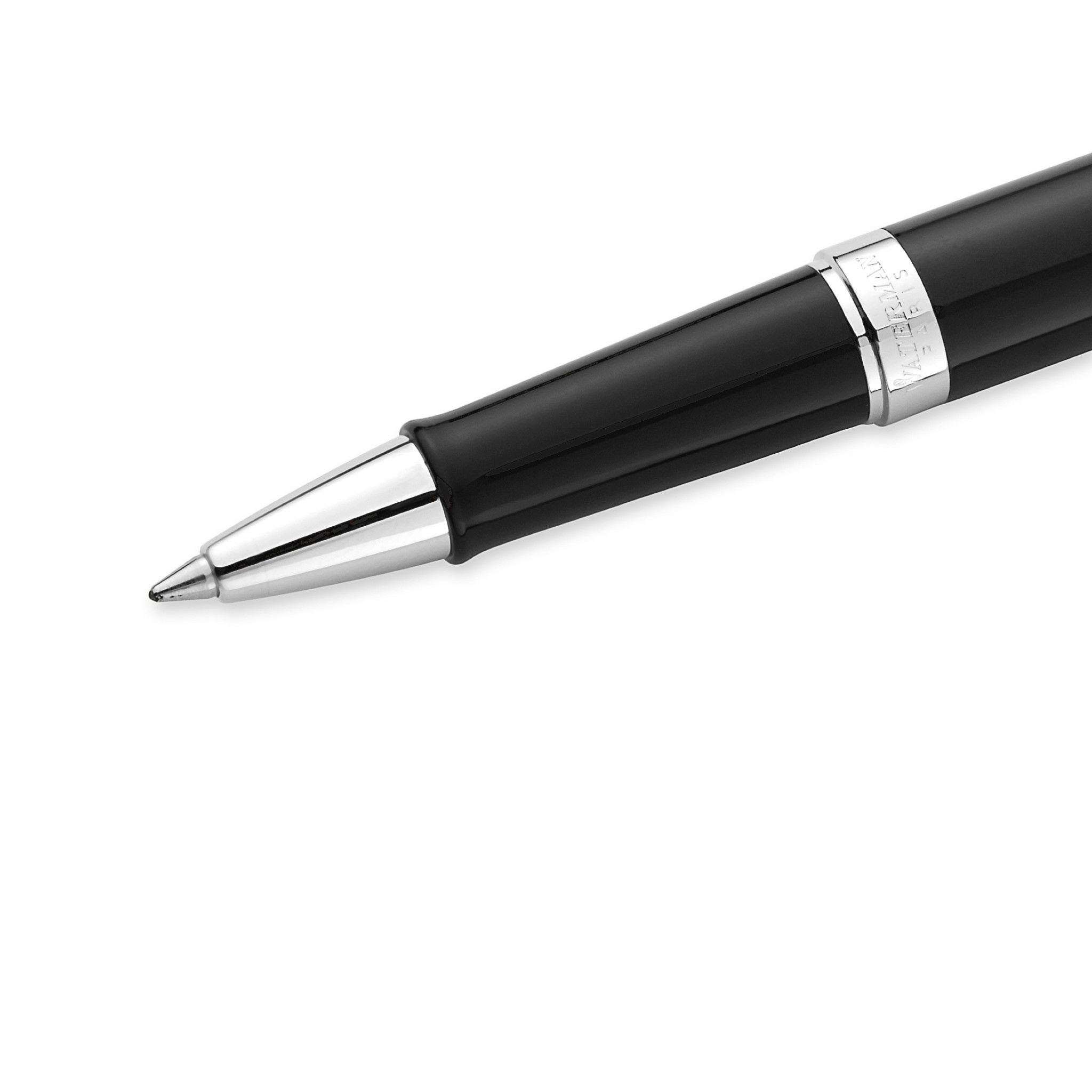 WATERMAN Stylo Roller Hémisphère Laque Noire Ct