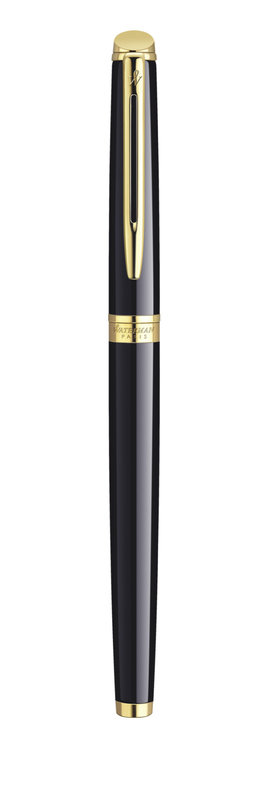 WATERMAN Hémisphère Laque Noire Gt Plume M