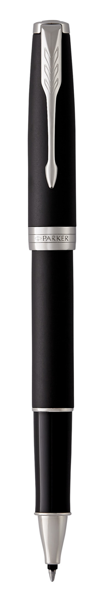PARKER Stylo Roller F Sonnet Noir Mat Ct  Acier