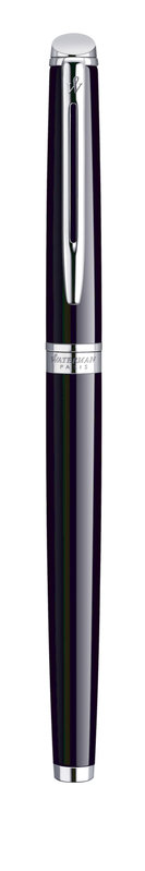 WATERMAN Hemisphere Black Lacquer Fountain Pen CT- M