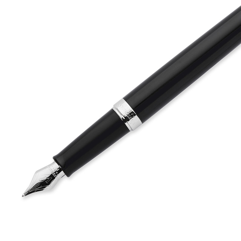 WATERMAN Hémisphère Laque Noire Ct Plume M