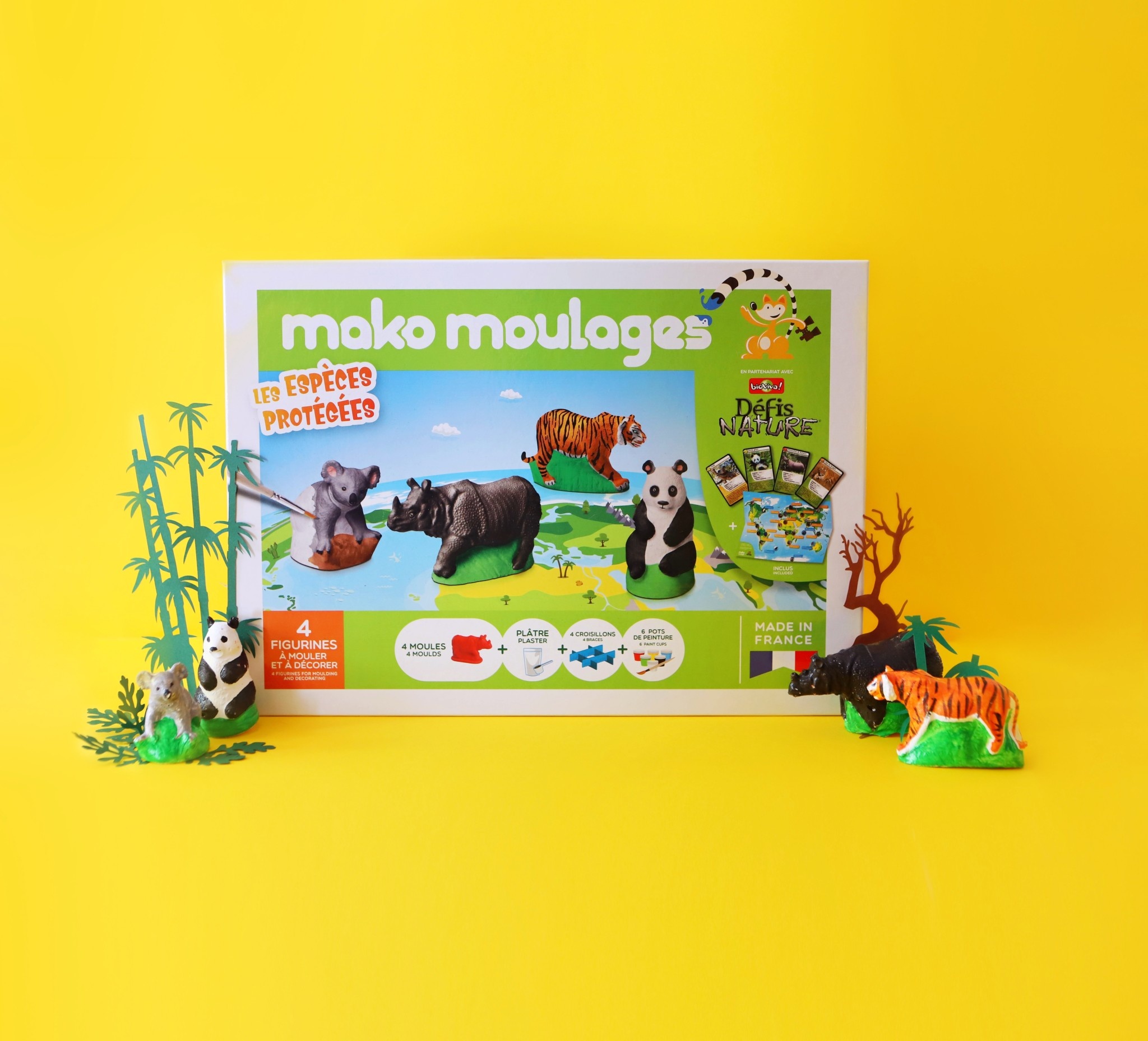 Mako moulages - Mako moulages «Les espèces protégées» DEFIS NATURE de  Bioviva