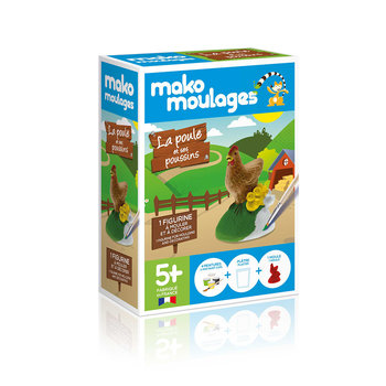 MAKO MOULAGES La poule et ses poussins