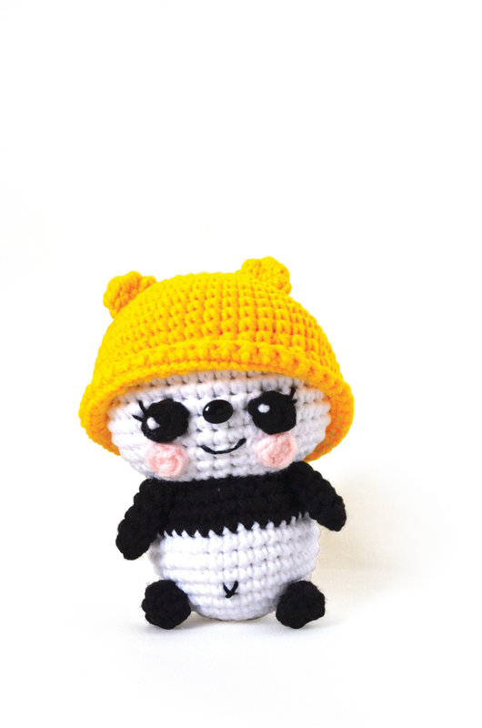 GRAINE CREATIVE Kit Minigurumi Panda