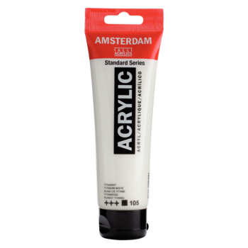 AMSTERDAM Acrylic Paint 120 ml - White Titanium