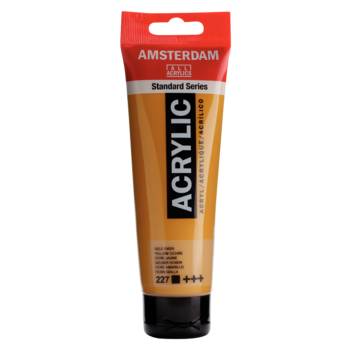 AMSTERDAM Peinture Acrylique Tube 120 ml Ocre Jaune 227