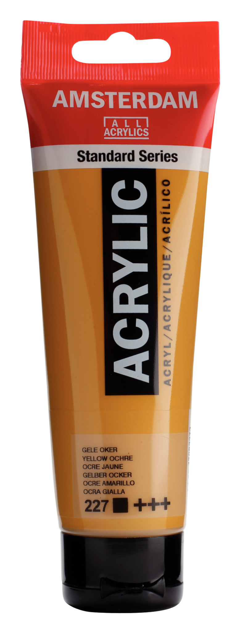AMSTERDAM Peinture Acrylique Tube 120 ml Ocre Jaune 227