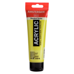 AMSTERDAM Peinture Acrylique Tube 120 ml Jaune Verdâtre 243