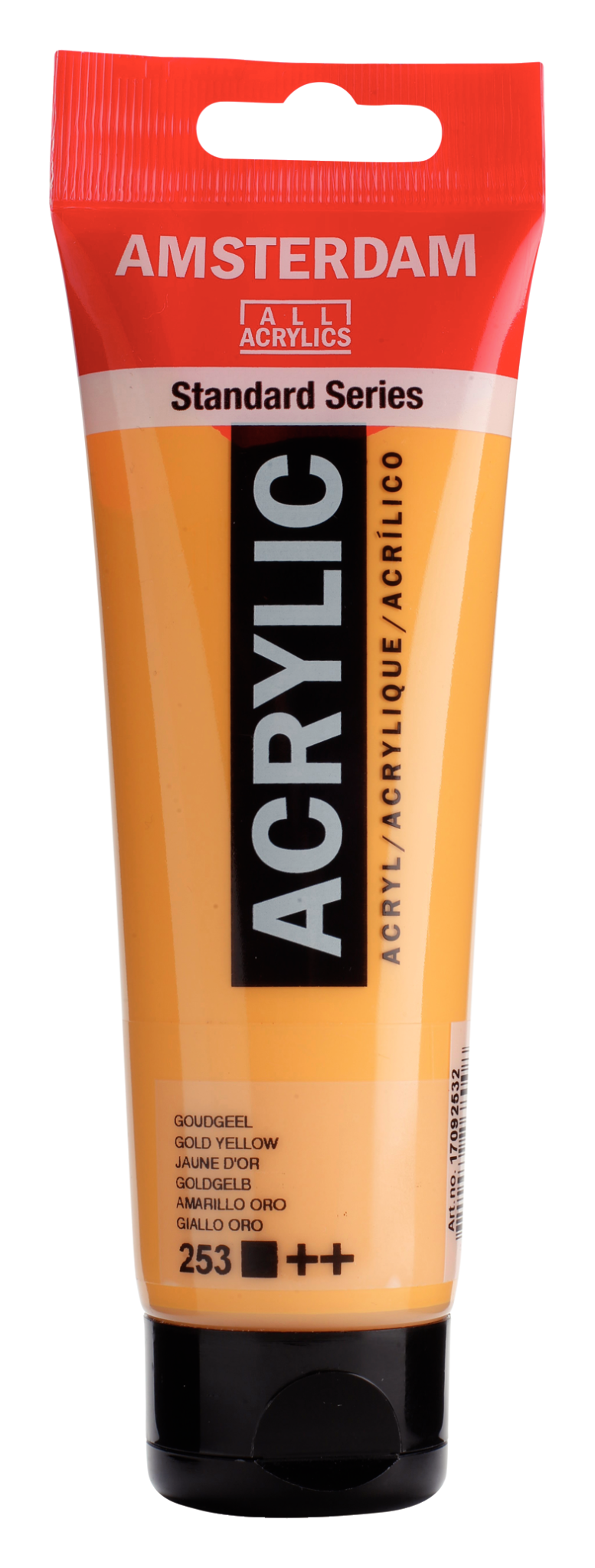 AMSTERDAM Peinture Acrylique Tube 120 ml Jaune d'Or 253