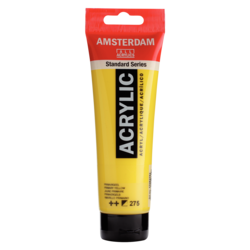 AMSTERDAM Peinture Acrylique Tube 120 ml Jaune Primaire 275