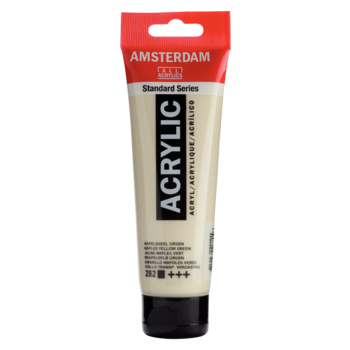 AMSTERDAM Peinture Acrylique Tube 120 ml Jaune de Naples Vert 282