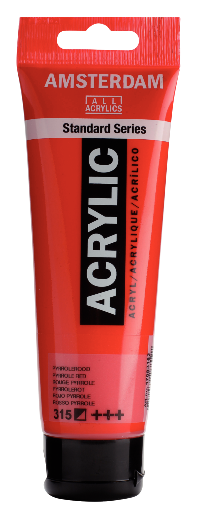 AMSTERDAM Peinture Acrylique Tube 120 ml Rouge Pyrrole 315