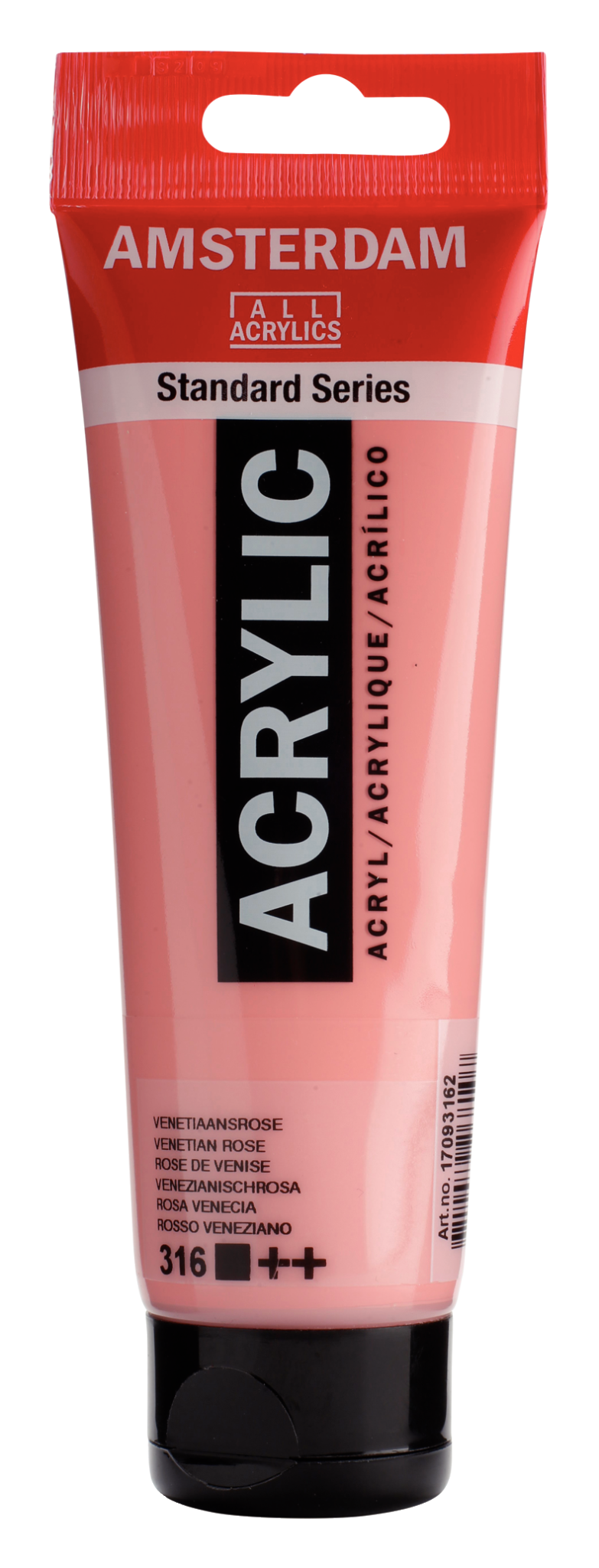 AMSTERDAM Peinture Acrylique Tube 120 ml Rose de Venise 316