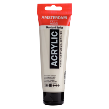 AMSTERDAM Amsterdam Acrylic Paint 120 ml - Titanium Buff Deep