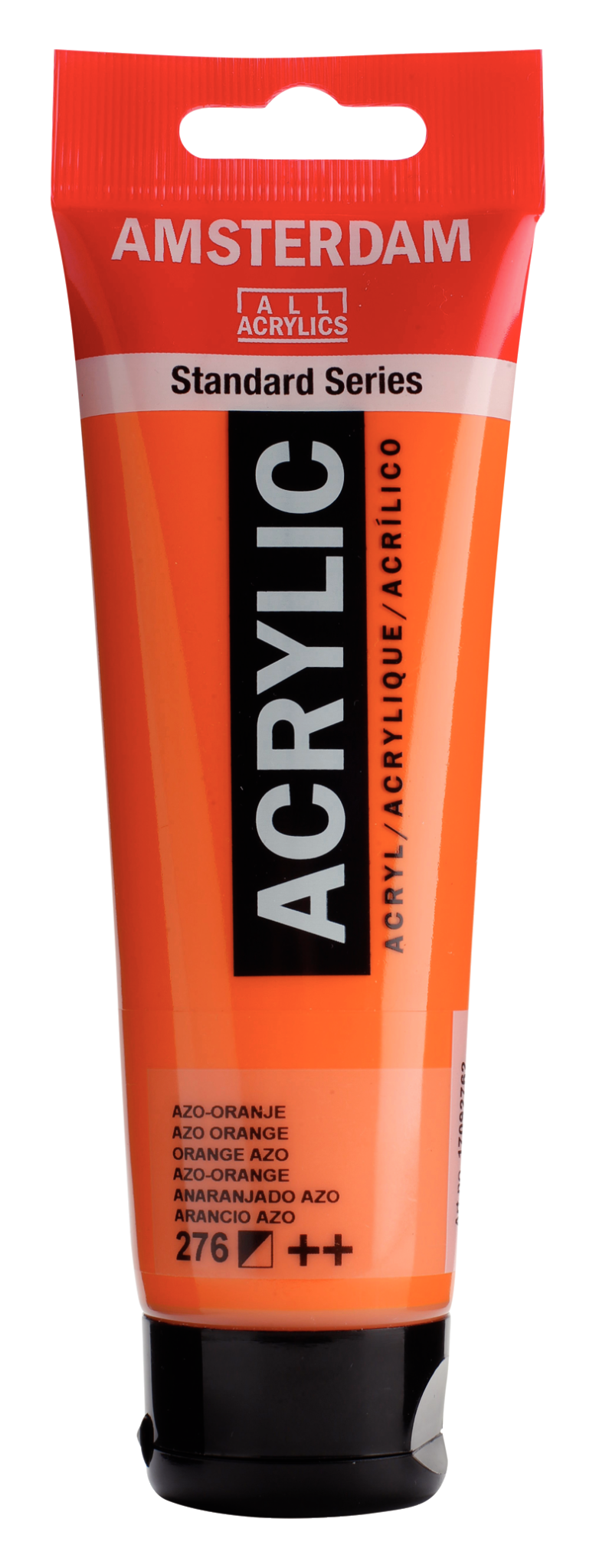 AMSTERDAM Peinture Acrylique Tube 120 ml Orange Azo 276