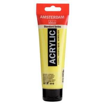 AMSTERDAM Peinture Acrylique Tube 120 ml Jaune Azo Citron 267