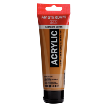 AMSTERDAM Peinture Acrylique Tube 120 ml Terre de Sienne Naturelle 234