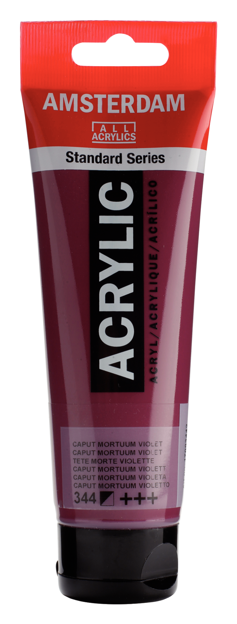 AMSTERDAM Peinture Acrylique Tube 120 ml Tête Morte Violette 344