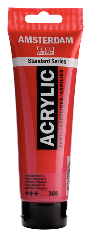 AMSTERDAM Peinture Acrylique Tube 120 ml Magenta Primaire 369