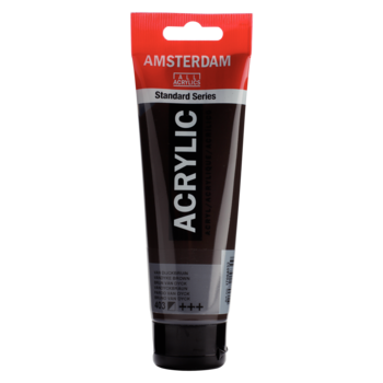 AMSTERDAM Peinture Acrylique Tube 120 ml Brun Van Dyck 403