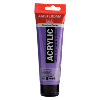 AMSTERDAM Peinture Acrylique Tube 120 ml Outremer Violet 507