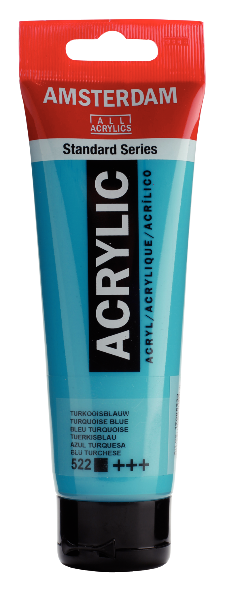 AMSTERDAM Peinture Acrylique Tube 120 ml Bleu Turquoise 522