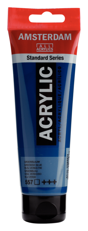 TALENS Peinture Acrylique Tube 120 ml Bleu Verdâtre 557
